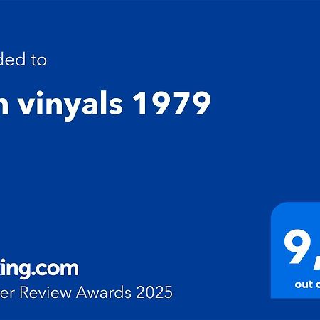 Can Vinyals 1979 La Pobla de Cervoles Buitenkant foto